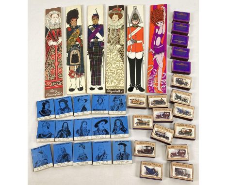 Phillumeny Collection - a quantity of vintage matchboxes and matchbooks. To include long length Venture Matches matchbooks fe