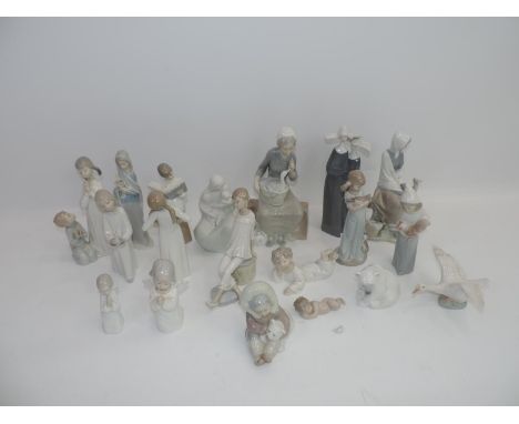 Quantity of Lladro and other Figurines some repaired   