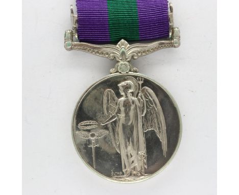 George V General Service medal, not named. P&amp;P Group 1 (£14+VAT for the first lot and £1+VAT for subsequent lots) 