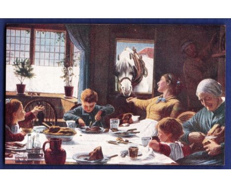 Art - "One of the family" by Cormon  Photochrom.  Excellent edges and corners.  Nice item.
