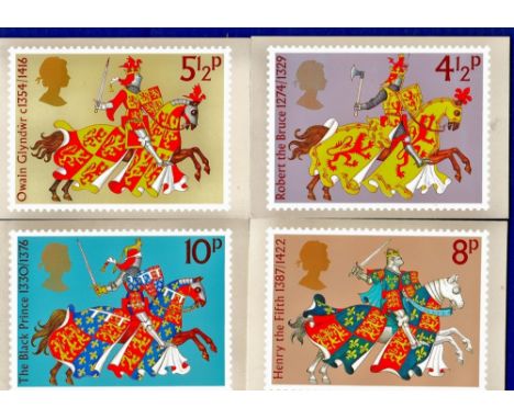 Great Britain - 1974 (10 July) Great Britons  Price card used on back, normal First Day of Issue.