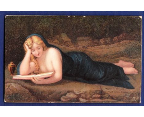 Art - "Magdelen" by Corregglo. Misch.  Good edges and corners.  Nice item.