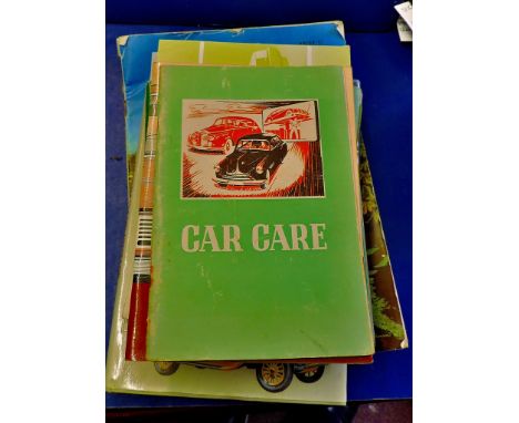 Automobilia - Owners Manuals  For Hyundai, Austin and Fiato, Car Care, Austin Magazine for July 1963 and "Veteran & Vintage" 