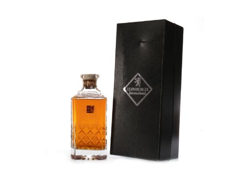 ABERLOUR-GLENLIVET SPECIAL RESERVE CENTENARY DECANTER.Active. Aberlour, Banffshire.No capacity or strength stated, in Edinbug