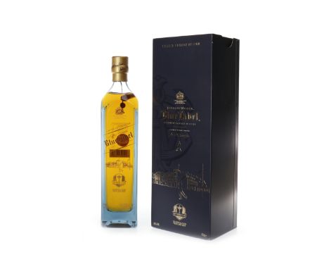 JOHNNIE WALKER BLUE LABEL - RYDER CUP GLENEAGLES 2014 Blended Scotch Whisky Bottle no. 357 of 2352. 70cl, 40% volume, in box.
