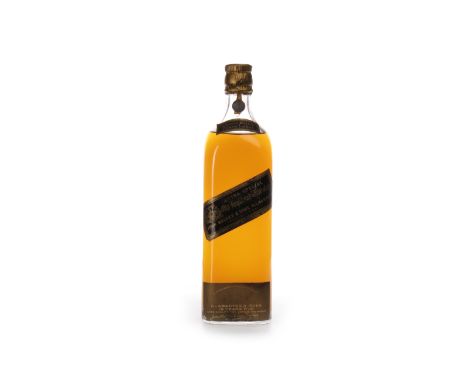 JOHNNIE WALKER BLACK LABEL OLD HIGHLAND WHISKY AGED 12 YEARS - 1930s BOTTLINGBlended Scotch Whisky'By appointment to the late