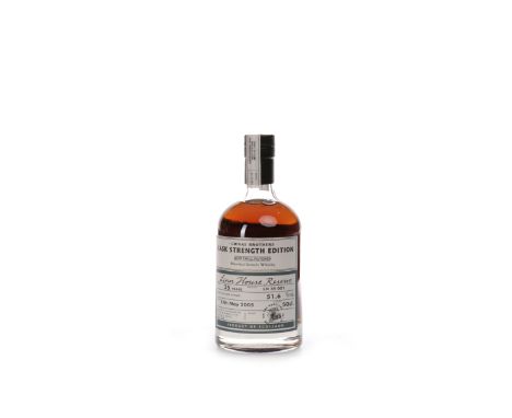 LINN HOUSE RESERVE AGED 35 YEARS - CHIVAS BROTHERS CASK STRENGTH EDITION Blended Scotch Whisky.Linn House is the manor house 