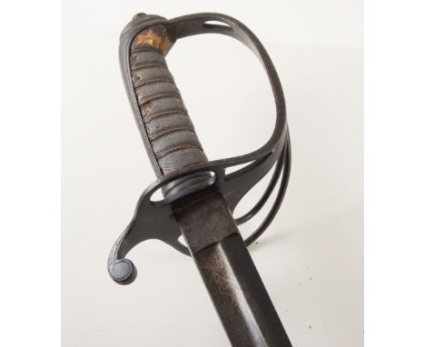 Victorian presentation sword, the blade engraved 'Presented by the Officers of The First Hearts Light Horse Volunteers, to Pr