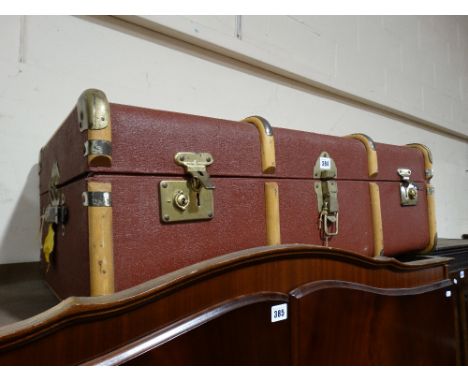     A Vintage Travelling Trunk                                                      
