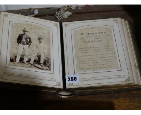     A Victorian Portrait Photograph Album                                           