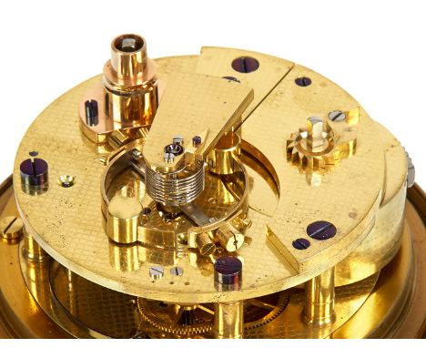 A TWO-DAY MARINE CHRONOMETER BY NEGRETTI & ZAMBRA, LONDON, NO. 2017, CIRCA 1875, the 4in. silver dial signed and numbered as 