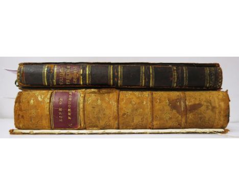 WILLIAMS, J.B. ‘PRACTICAL GEODESY’, 8vo, London, J.W. Parker, 1846, large folding engraved frontispiece, partly hand-coloured