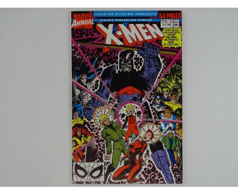 UNCANNY X-MEN: ANNUAL #14 - (1983 - MARVEL) - First appearance of the X-Man Gambit (cameo) + Fantastic Four appearance - Arth