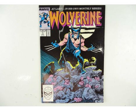 WOLVERINE #1 - (1988 - MARVEL) - First appearance of Wolverine (as "Patch" ) in an ongoing solo title - John Buscema, Al Will