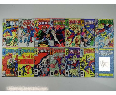 SPECTACULAR SPIDER-MAN #75, 77, 78, 81, 83, 84, 86, 89, 92, 95, 96, 97, 99,189 - (14 in Lot) - (1982/92 - MARVEL) - Includes 
