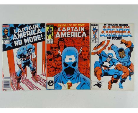 CAPTAIN AMERICA #332, 333, 334 - (3 in Lot) - (1987 - MARVEL) - HOT KEY Modern Books - Includes First appearance of John Walk