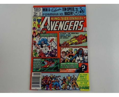 AVENGERS ANNUAL #10 - (1981 - MARVEL) - First appearances of Rogue &amp; Madelyne Pryor + X-Men, Spider-Woman, Carol Danvers,