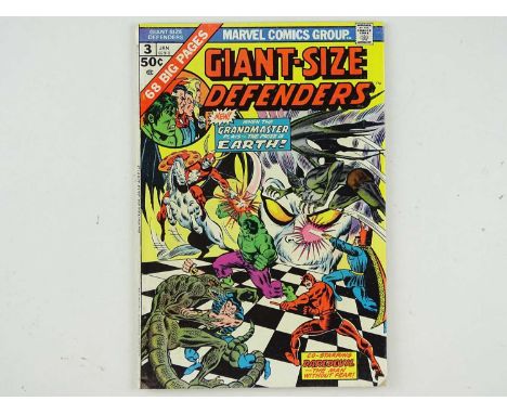 DEFENDERS: GIANT-SIZE #3 - (1976 - MARVEL) - First appearance of Korvac + Daredevil appearance + Sub-Mariner reprint - Jim St