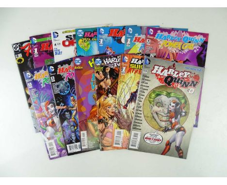 HARLEY QUINN LOT - (13 in Lot) - (DC) - ALL First Printings - Includes HARLEY QUINN (2001) #2 + HARLEY QUINN: FUTURE'S END (2