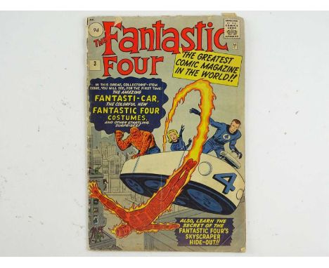 FANTASTIC FOUR #3 (1962 - MARVEL - UK Price Variant) - KEY FF Issue - Lots of Firsts - First appearance in iconic blue costum