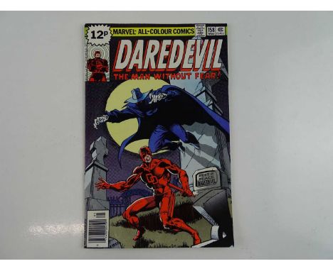 DAREDEVIL #158 - (1979 - MARVEL - UK Price Variant) - Frank Miller cover and interior art, his first as the series' artist an