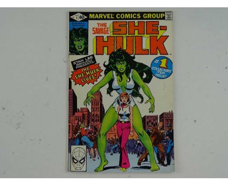 SAVAGE SHE-HULK #1 - (1975 - MARVEL) - HOT Character &amp; Book - Origin and First appearance of She-Hulk, whose TV series is