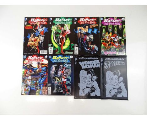 HARLEY'S LITTLE BLACK BOOK #1, 2, 3, 4, 5, 6 + WONDER WOMAN #47 + SUPERMAN #47 - (8 in Lot) - (2016/17 - DC) - ALL First Prin