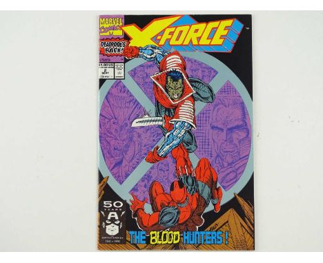 X-FORCE #2 - (1991 - MARVEL) - Second appearance Deadpool + First appearance Weapon X + Juggernaut, Black Tom Cassidy appeara