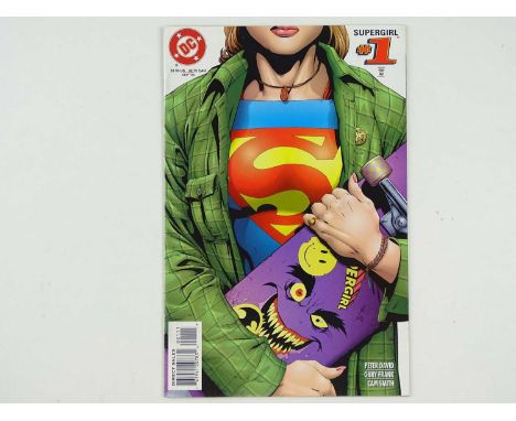 SUPERGIRL #1 - (1996 - DC) - First appearance of Buzz + Supergirl merges with a dying Linda Danvers - Peter David story with 
