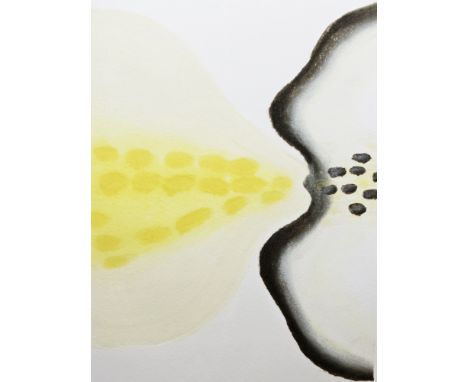 Katherine JonesCollograph and blockprint on paper “A Piping Voice”, from the Rabley Gallery, signed, labelled verso, limited 