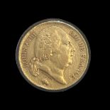Goldmünze Louis XVIII