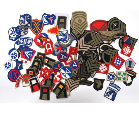 Quantity Of American Infantry Formation Badges embroidery include II Corps ... III Corps ... IV Corps ... V Corps ... VI Corp