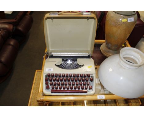 An Olympia typewriter