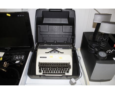 An Adler typewriter