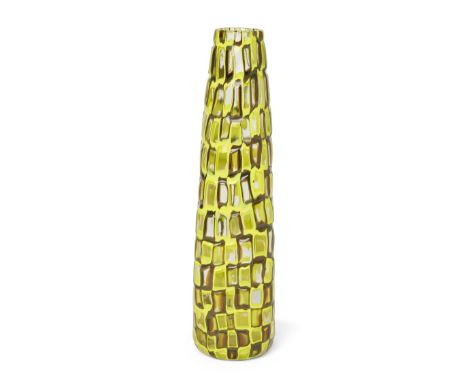 Tobia Scarpa (b.1935) for Venini ‘Occhi’ vase, circa 1960 Murrine glass Acid etched mark to base ‘Venini Murano Italia’ 30.5c