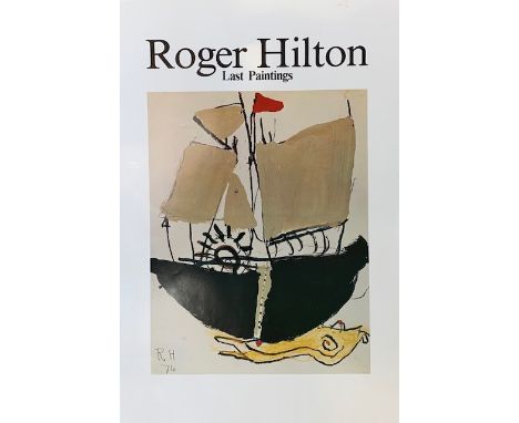 Roger HILTON (1911-1975)Last Paintings10 exhibition posters This very personal collection of pictures from the painter Rose H