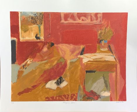 Rose HILTON (1931-2019)Roger`s RoomScreenprint Artist`s ProofSigned and inscribed53 x 64cm paper sizeThis very personal colle