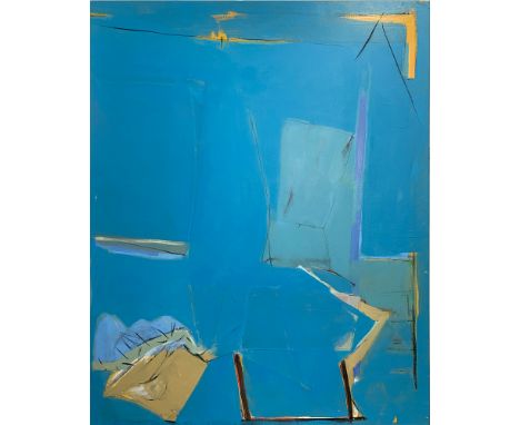 Frank PHELAN (1932)Kite Oil on canvas Signed, inscribed and dated 2010 to the back 127 x 102cm(See illustration)This very per