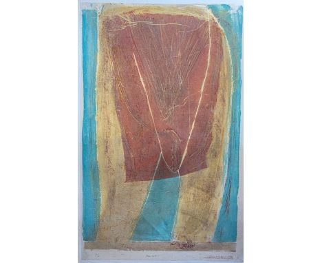 Matthew HILTON (1948)Skirt Screenprint Signed, inscribed dated 1994 Numbered 4/4Paper size 97 x 62cmThis very personal collec