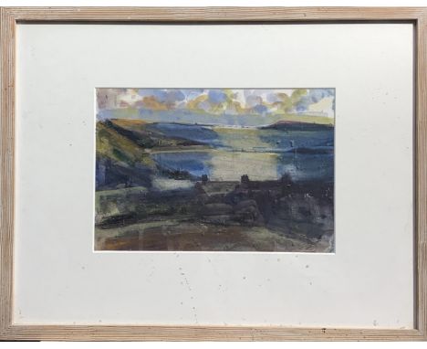 C BAKERAfternoon Light, Tresco Watercolour Together with four other works from Rose's cottage This very personal collection o