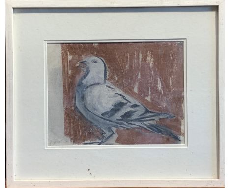 Mary STORK (1938-2007)The Barhen Mixed media Signed and dated '90Inscribed to the back 21 x 28cmThis very personal collection