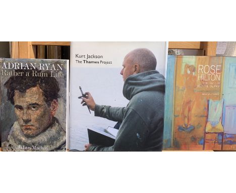 Adrian Ryan, Kurt Jackson & Rose Hilton Three art booksThis very personal collection of pictures from the painter Rose Hilton