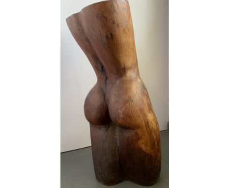 Max BARRETT (1937-1988)Female torsowood (yew wood?) sculptureMonogrammed90cmThis very personal collection of pictures from th