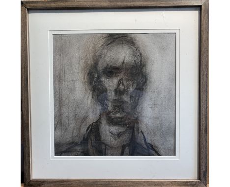 Arthur NEALSelf Portrait Charcoal Cadogan Contemporary label to the back 36 x 35cmThis very personal collection of pictures f