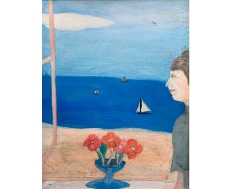 Bob BOURNE (1931)A Summers Day Oil on canvas 70 x 55cmThis very personal collection of pictures from the painter Rose Hilton'