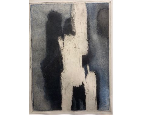 Anthony BENJAMIN (1931-2002)Untitled 1959Etching, trial proof Plate size Belgrave Gallery label to the back39 x 28cmThis very