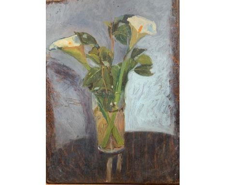 Patricia DEARDEN Head of a lady SignedTogether with three works from Rose's cottageThis very personal collection of pictures 