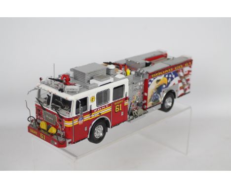 Code 3 Collectibles - A limited edition 2003 Seagrave Commander II in 1:32 scale by Code3 Collectibles in the livery of FDNY 