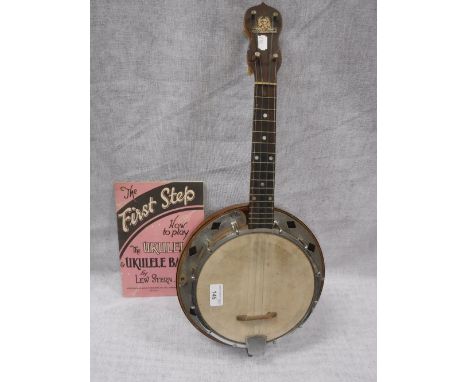 A VINTAGE 'GEORGE FORMBY'  BANJULELE / UKELELE 