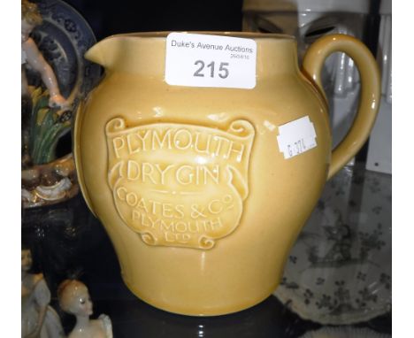 A DOULTON PLYMOUTH DRY GIN JUG